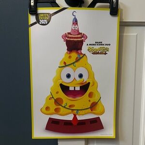 The Spongebob Movie Search for SquarePants Limited Edition 2025 Poster